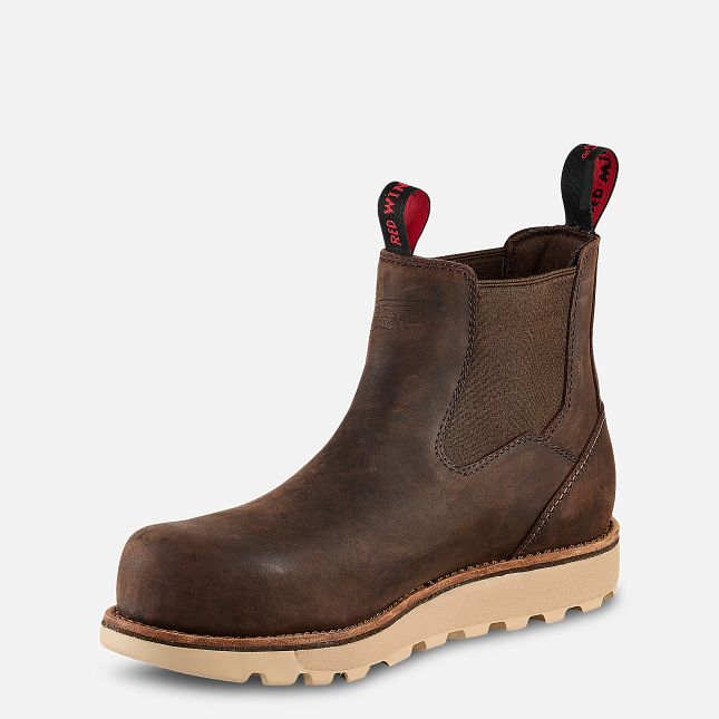 Mens red hot sale wing boots